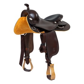 Sella Garland Pleasure small butterfly tooling rose