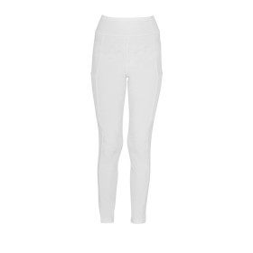 Leggings  Equestro bimba Bianco