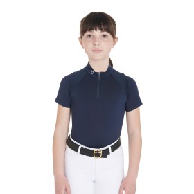 Polo allenamento bambina Equestro