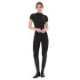 Leggings Equestro microforato SS26 leggero Nero