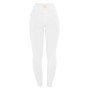 Leggings Equestro microforato SS26 White