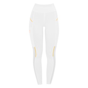 Leggings Equestro microforato SS26 White