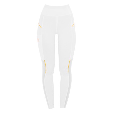 Leggings Equestro microforato SS26 White