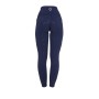 Leggings Equestro microforato SS26 Navy blazer