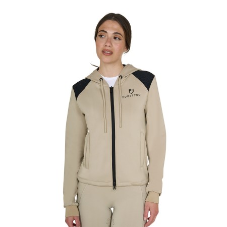 Felpa Donna Equestro SS26 Tessuto Tecnico