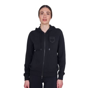 Felpa Equestro donna con cappuccio regolabile