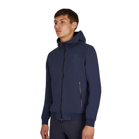 Felpa uomo con cappuccio regolabile