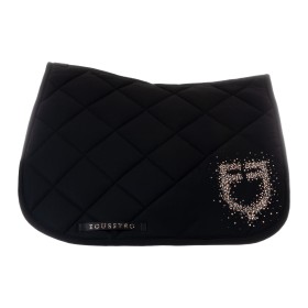 Completo Sottosella Equestro da Salto Logo in Strass Ororosa