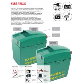 Elettrificatore per recinto Kube Argus 1 potenza