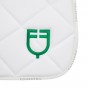 Sottosella con Cuffino Equestro Bianco Logo Colorato
