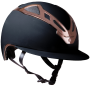 Casco SUOMY Lady Black Matt Rose/gold