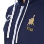 Felpa unisex bambini con cappuccio Equestro X FISE