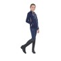 Felpa unisex bambini con cappuccio Equestro X FISE