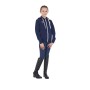 Felpa unisex bambini con cappuccio Equestro X FISE