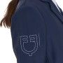 Giacca unisex bambini da concorso tre bottoni Equestro X FISE