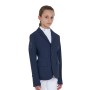 Giacca unisex bambini da concorso tre bottoni Equestro X FISE