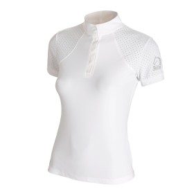 Polo Tattini donna con inserti microforati
