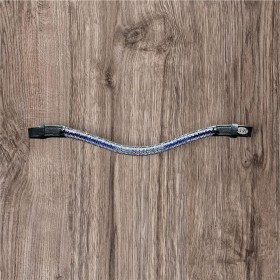 Frontalini in cristallo blu e azzurro