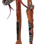 Completo briglia e pettorale  Western Deluxe