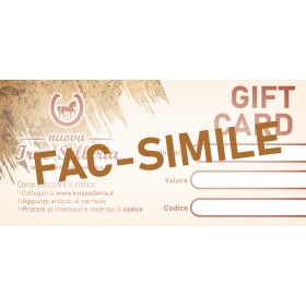 Gift Card taglio 25€
