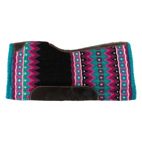 Sottosella Pool's lana e fondo feltro black/blue/pink