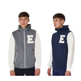 Felpa uomo istituzionale bicolore