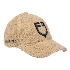 Cappello unisex baseball in tessuto teddy