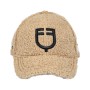 Cappello unisex baseball in tessuto teddy