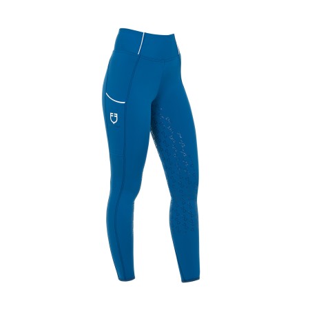 Leggings  Equestro donna Blue Coral