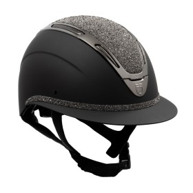 Cap Equestro Apocalypse opaco  black/gunmetal
